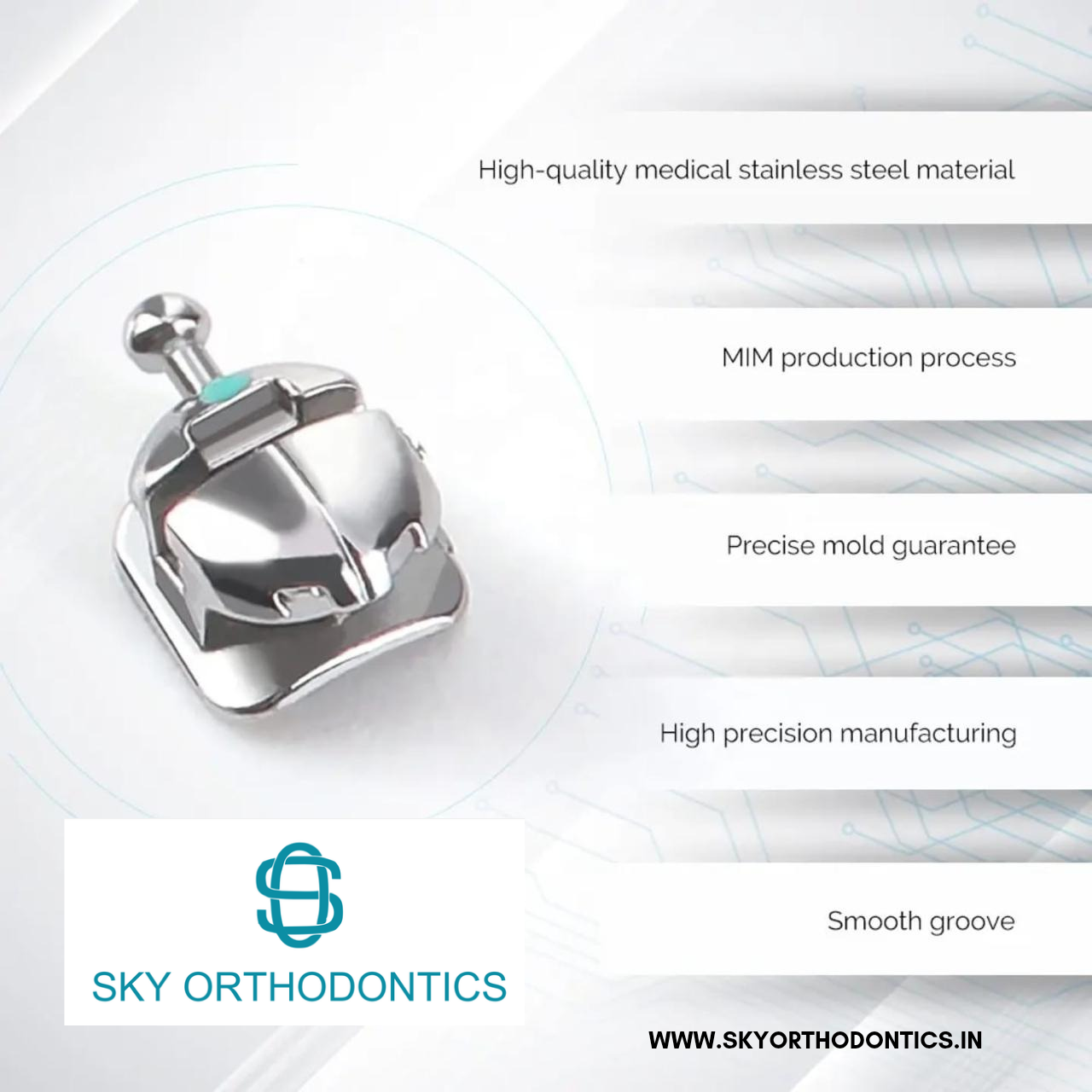 Orbix Self-Ligating Bracket
